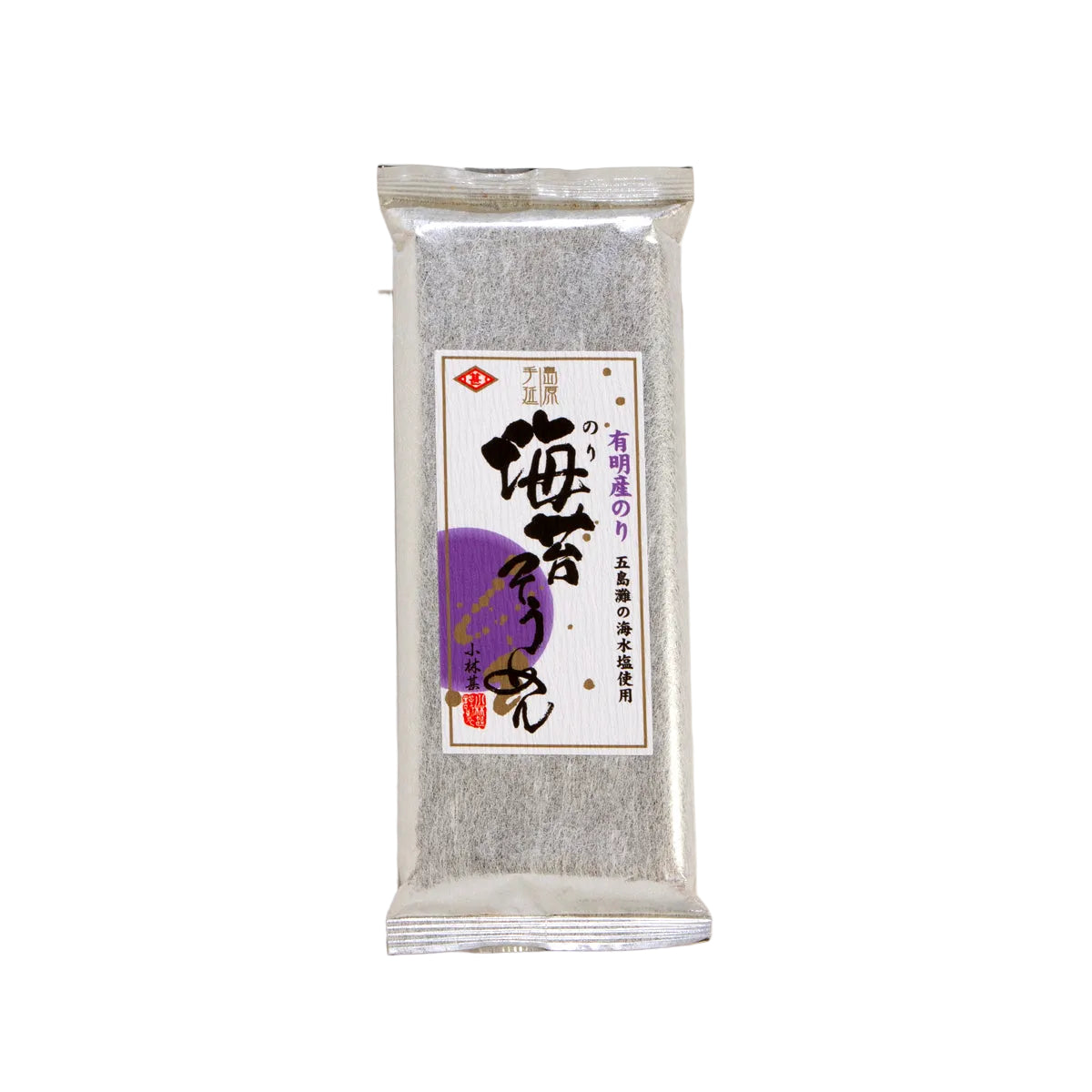 島原手延べそうめん 有明海産海苔素麺4束（50g×4束） – 小林甚公式
