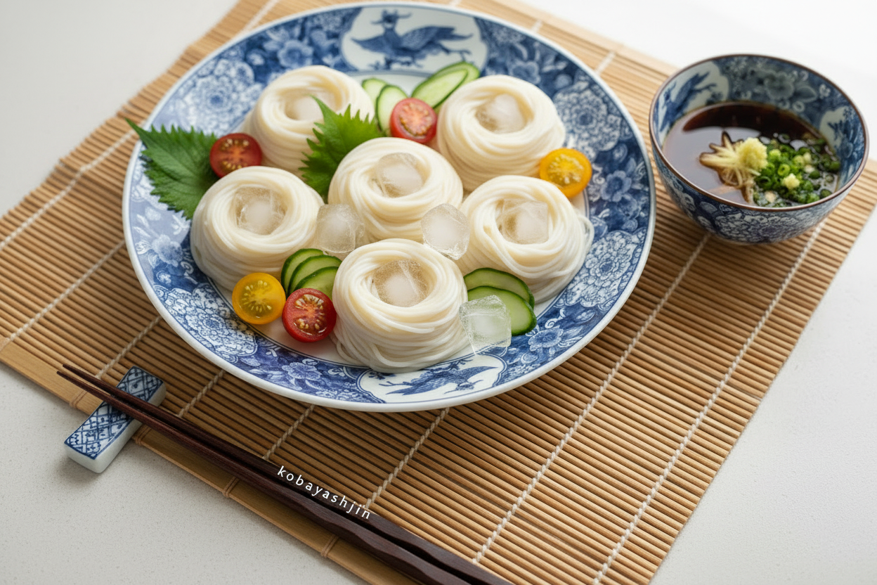 島原手延べそうめん 島原の光4kg(50g×80束)