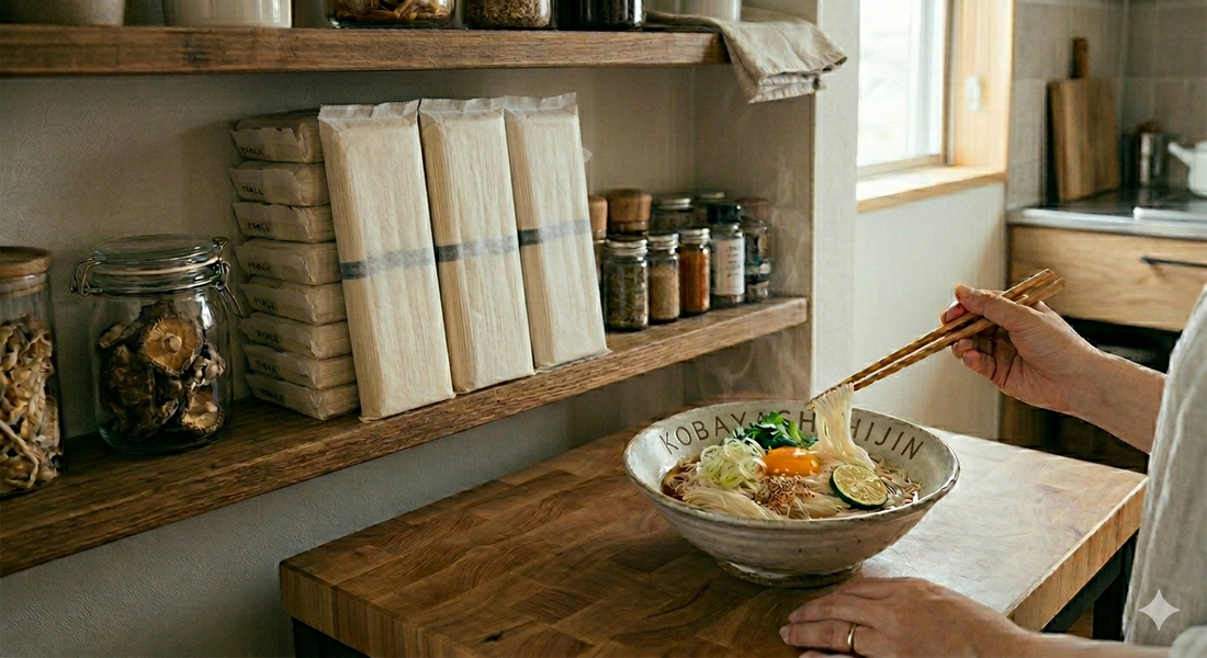 災害時にそうめんは役立つ⁈今あらためて見直したい”備える食”