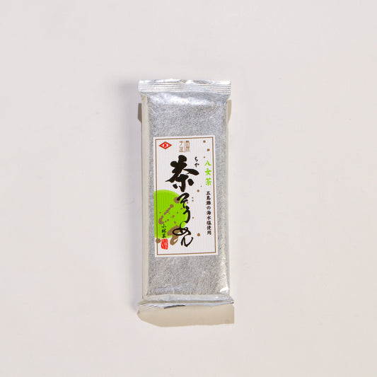 島原手延べ素麺　八女茶手延べ素麺４束（50ｇ×4束）