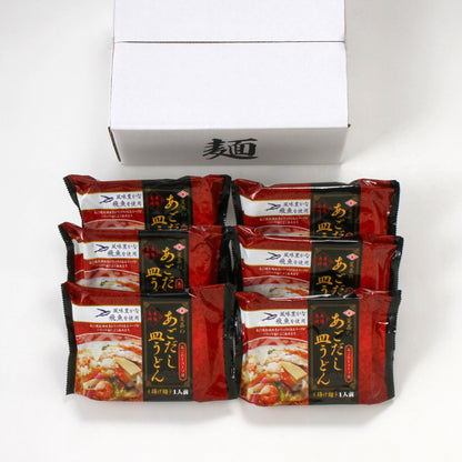 甚ちゃんオススメ長崎の中華麺！あごだし皿うどん1人前×6個入り
