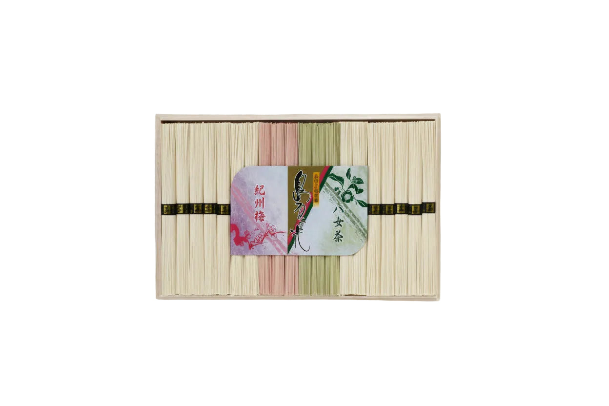 ◆木箱入り◆島原手延べそうめん 　三色島原の光 KS-30