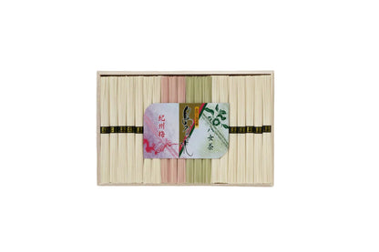 ◆木箱入り◆島原手延べそうめん 　三色島原の光 KS-30