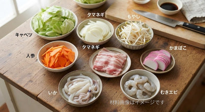 甚ちゃんオススメ長崎の中華麺！あごだし皿うどん1人前×6個入り